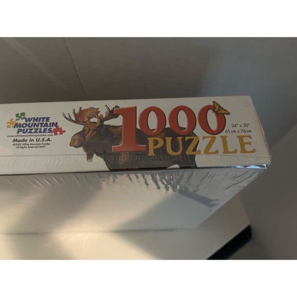 White Mountain Puzzles Friends of the Forest 1000 ExLarge Pc’s New SEALED 24x30 - Picture 4 of 7